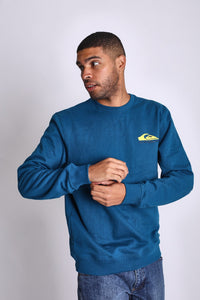 Polera para Hombre QUIKSILVER CREW NECK NEON SLAB CREW BRN0