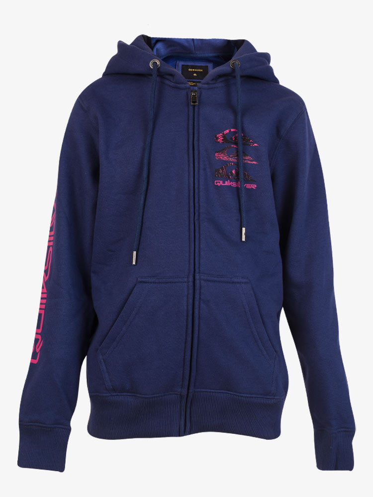 Polera para Niño QUIKSILVER CON ZIP TRIPLE STACKS BLIG 8 años a más