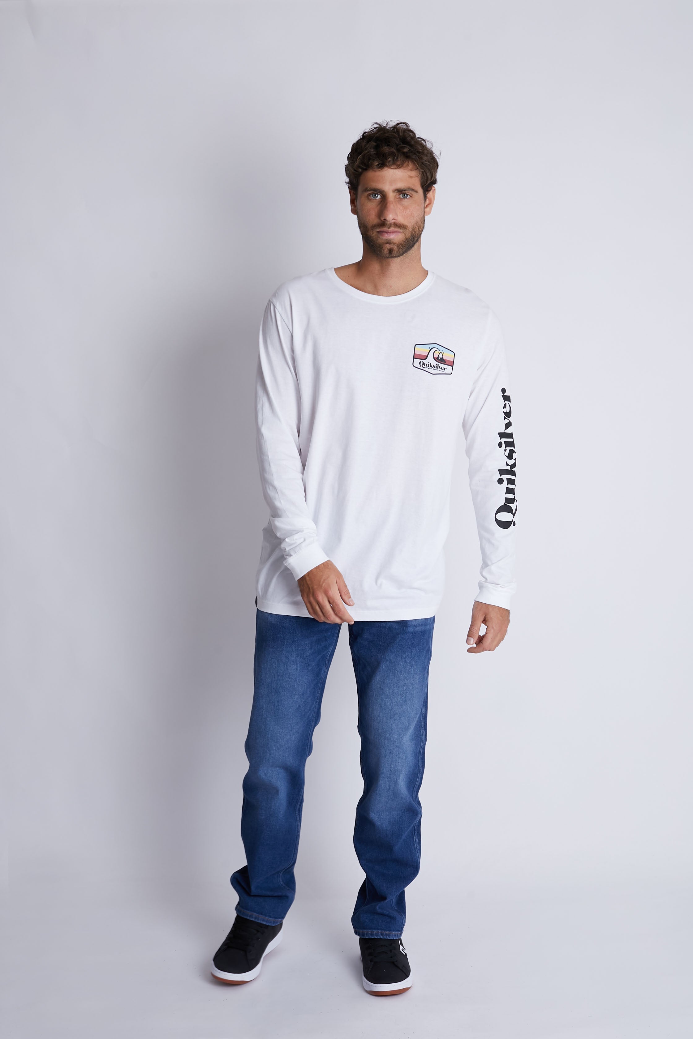 Polo para Hombre QUIKSILVER CLASSIC TOWN HALL LS WBB0