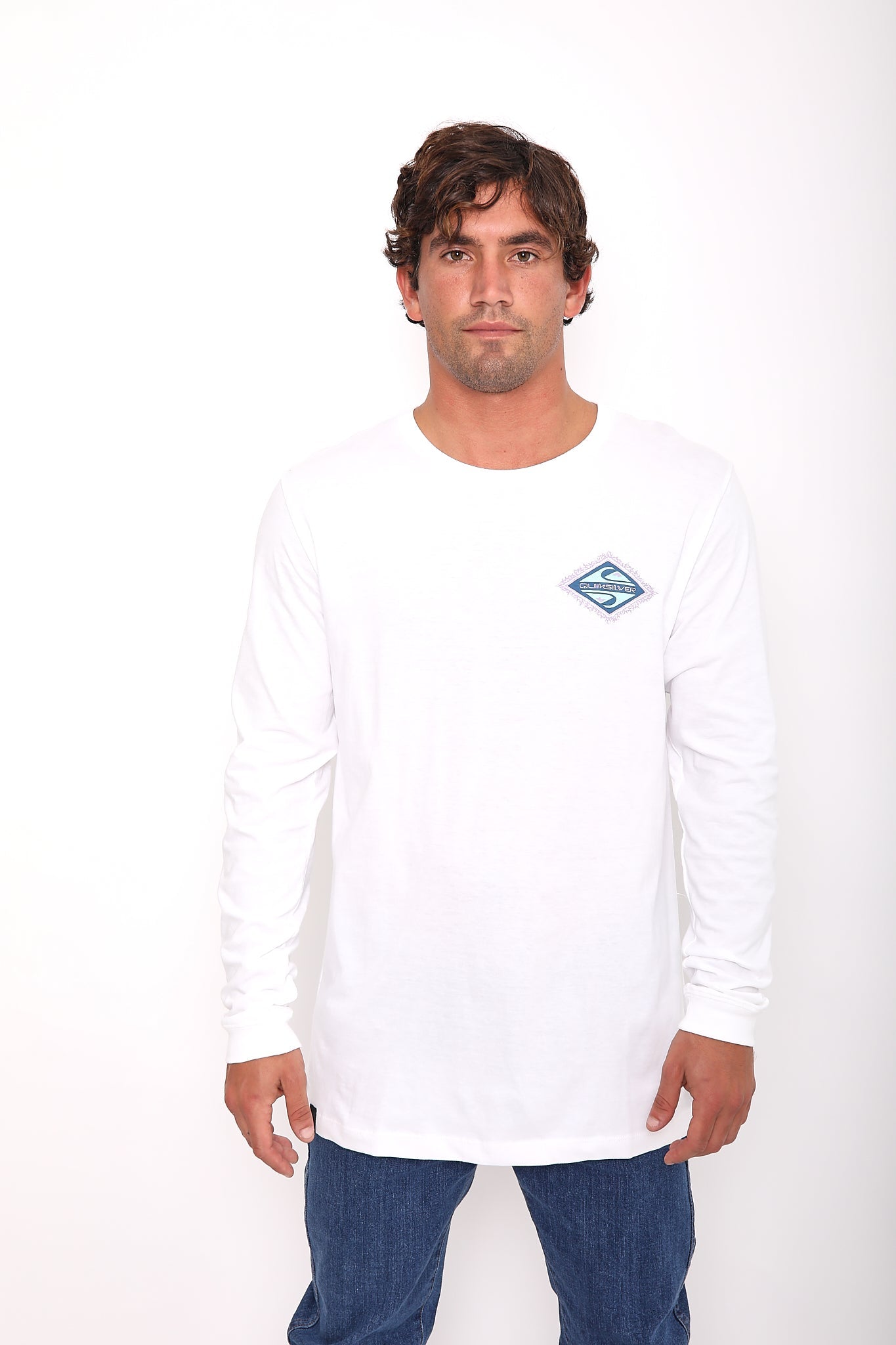 Polo para Hombre QUIKSILVER CLASSIC WILD WORLD LS WBB0