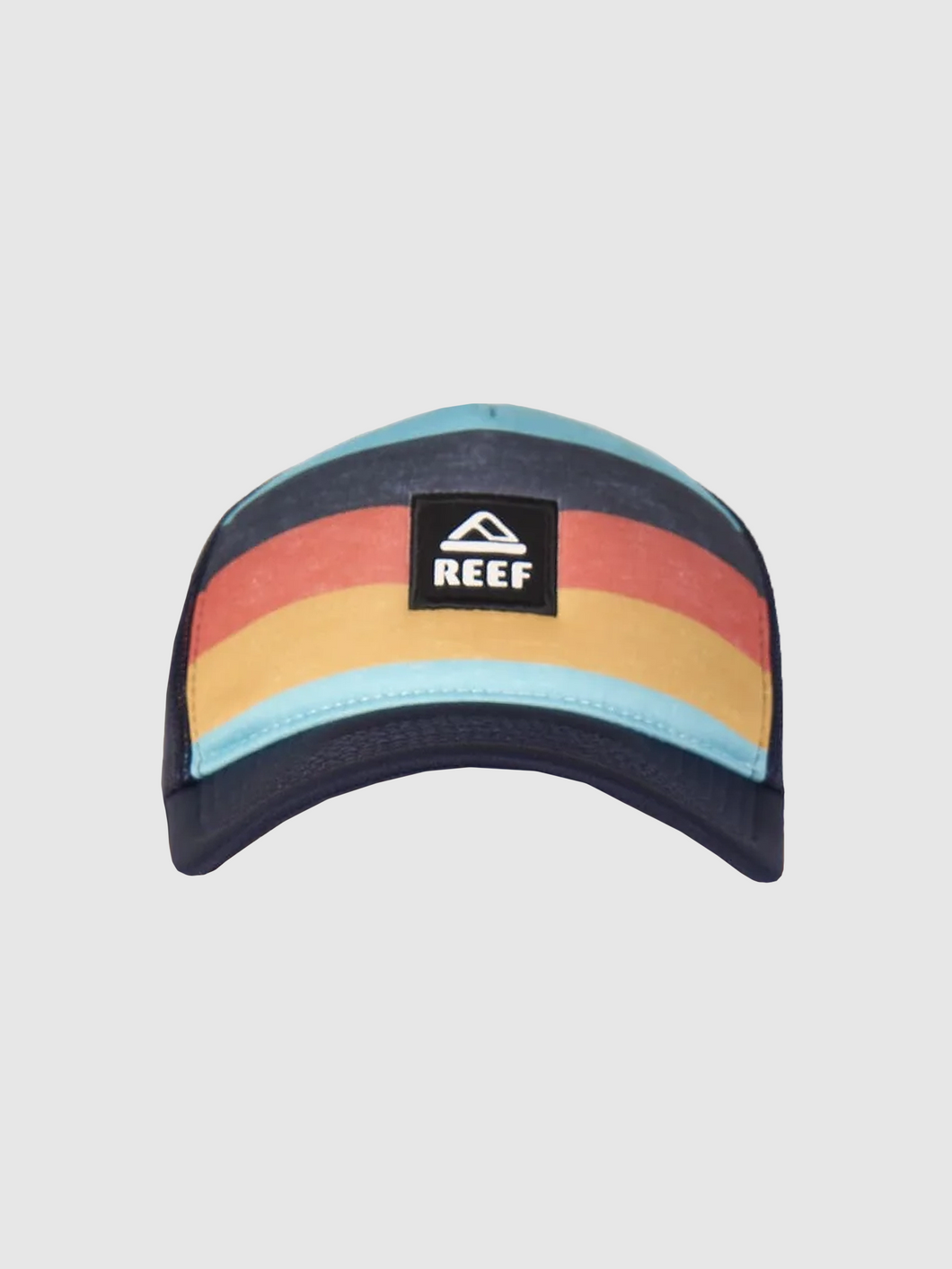 Gorro Reef Para Hombre - 100% Acrílico Grueso, Tejido Jacquard, Con Etiqueta De Cuero