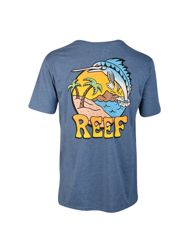 Polo para Hombre REEF CLASSIC REEF DEEP SEA FISH TEE BEH
