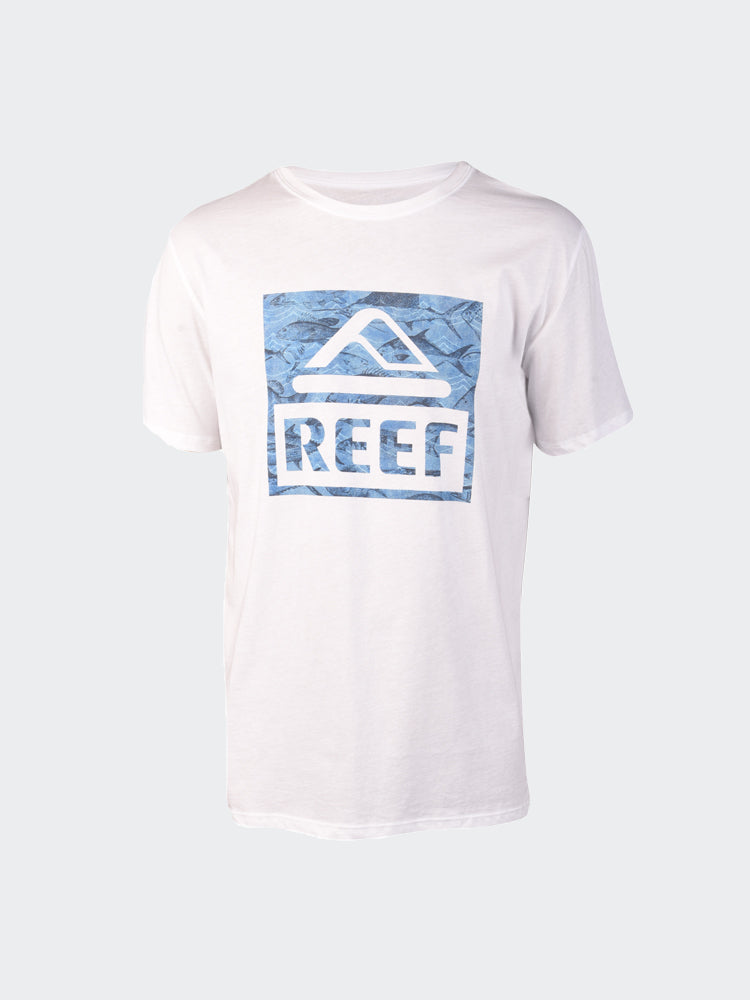 Polo para Hombre REEF CLASSIC REEF LOGO FILL TEE WHI