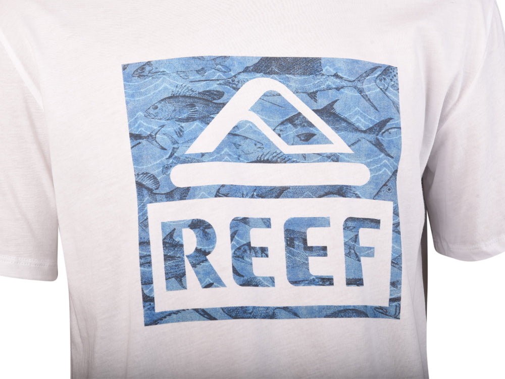 Polo para Hombre REEF CLASSIC REEF LOGO FILL TEE WHI