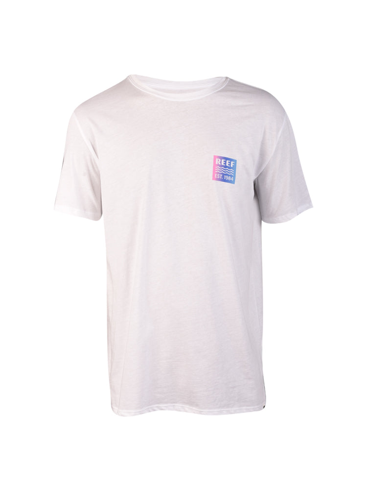 Polo para Hombre REEF CLASSIC REEF BOX TEE WHI