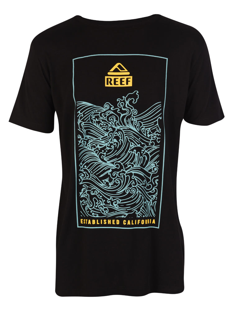 Polo para Hombre REEF CLASSIC WAVES SQUARE KVJ0