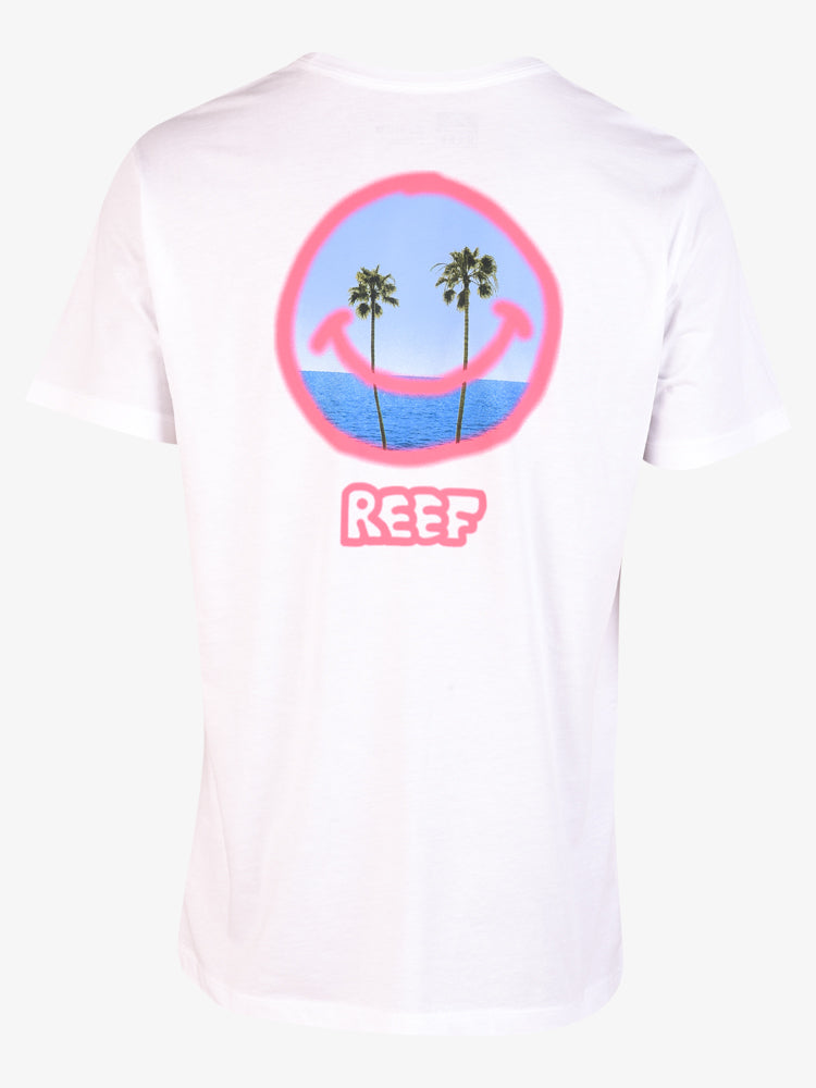 Polo para Hombre REEF CLASSIC REEF SMILE TEE WHI