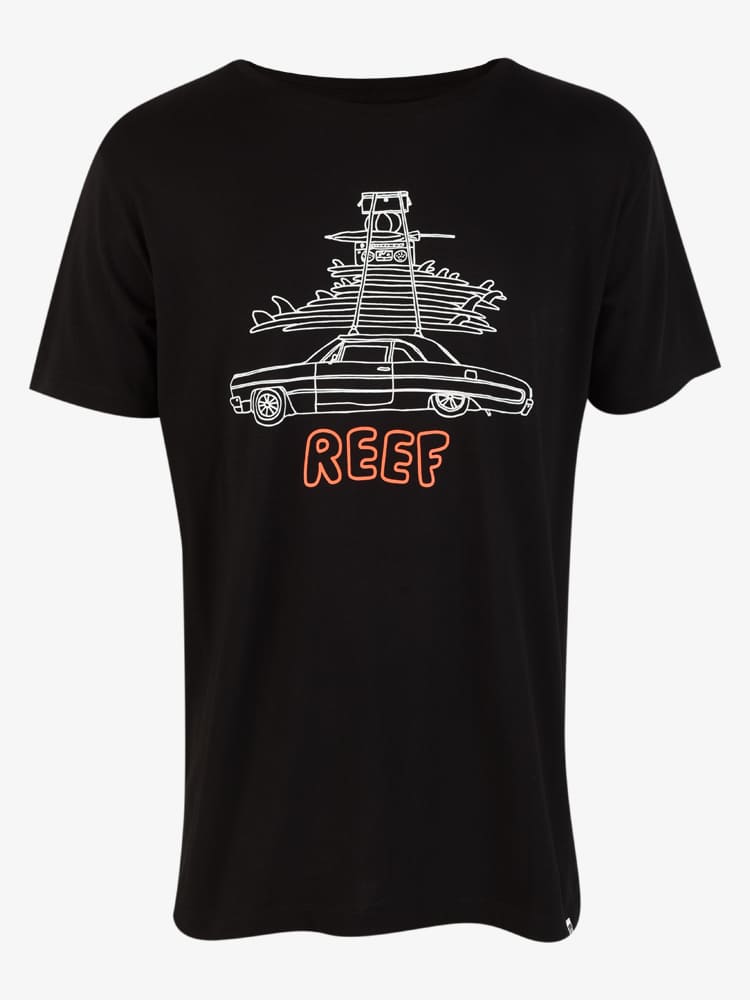 Polo para Hombre REEF CLASSIC REEF WELLSURFED TEE BLK