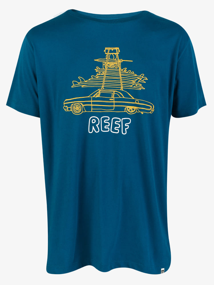 Polo para Hombre REEF CLASSIC REEF WELLSURFED TEE LAPIS