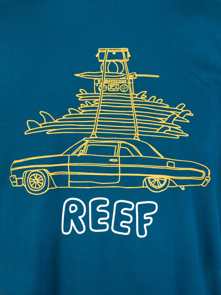 Polo para Hombre REEF CLASSIC REEF WELLSURFED TEE LAPIS