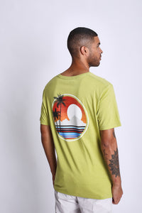 Polo para Hombre REEF CLASSIC REEF MC COY TEE MOSS