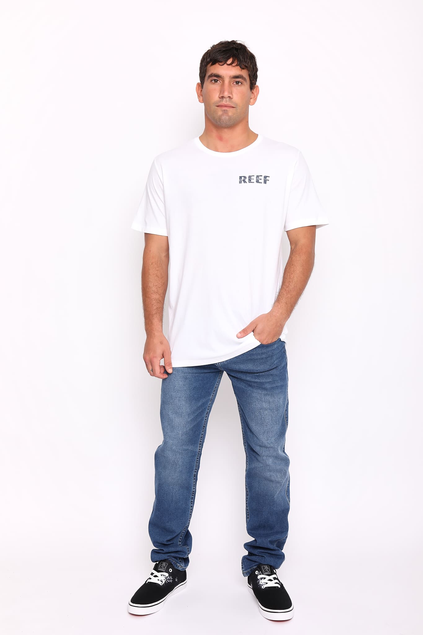 Polo para Hombre REEF CLASSIC REEF DANI TEE WHI