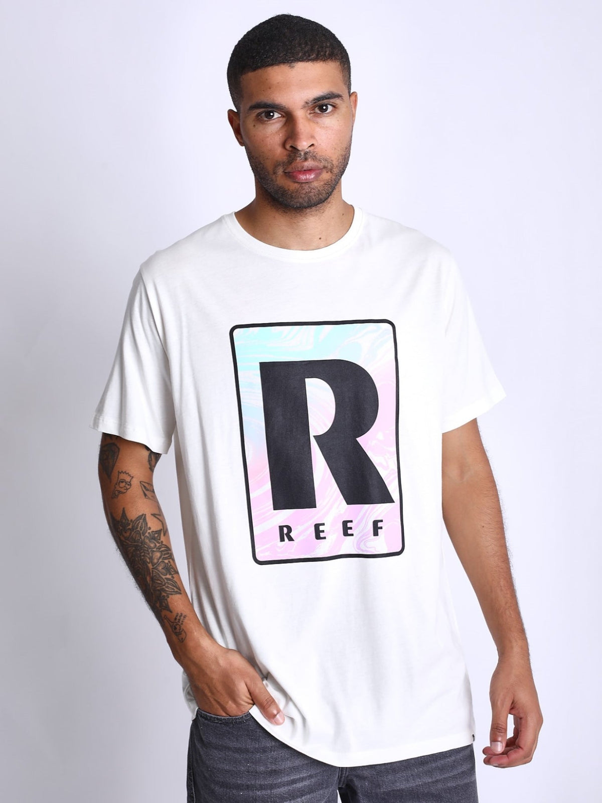 Polo para Hombre REEF CLASSIC REEF TIDUS TEE MARSH
