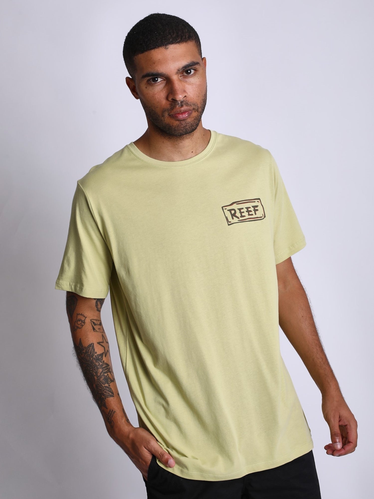 Polo para Hombre REEF SEASONAL REEF SHACKIN TEE WLBW