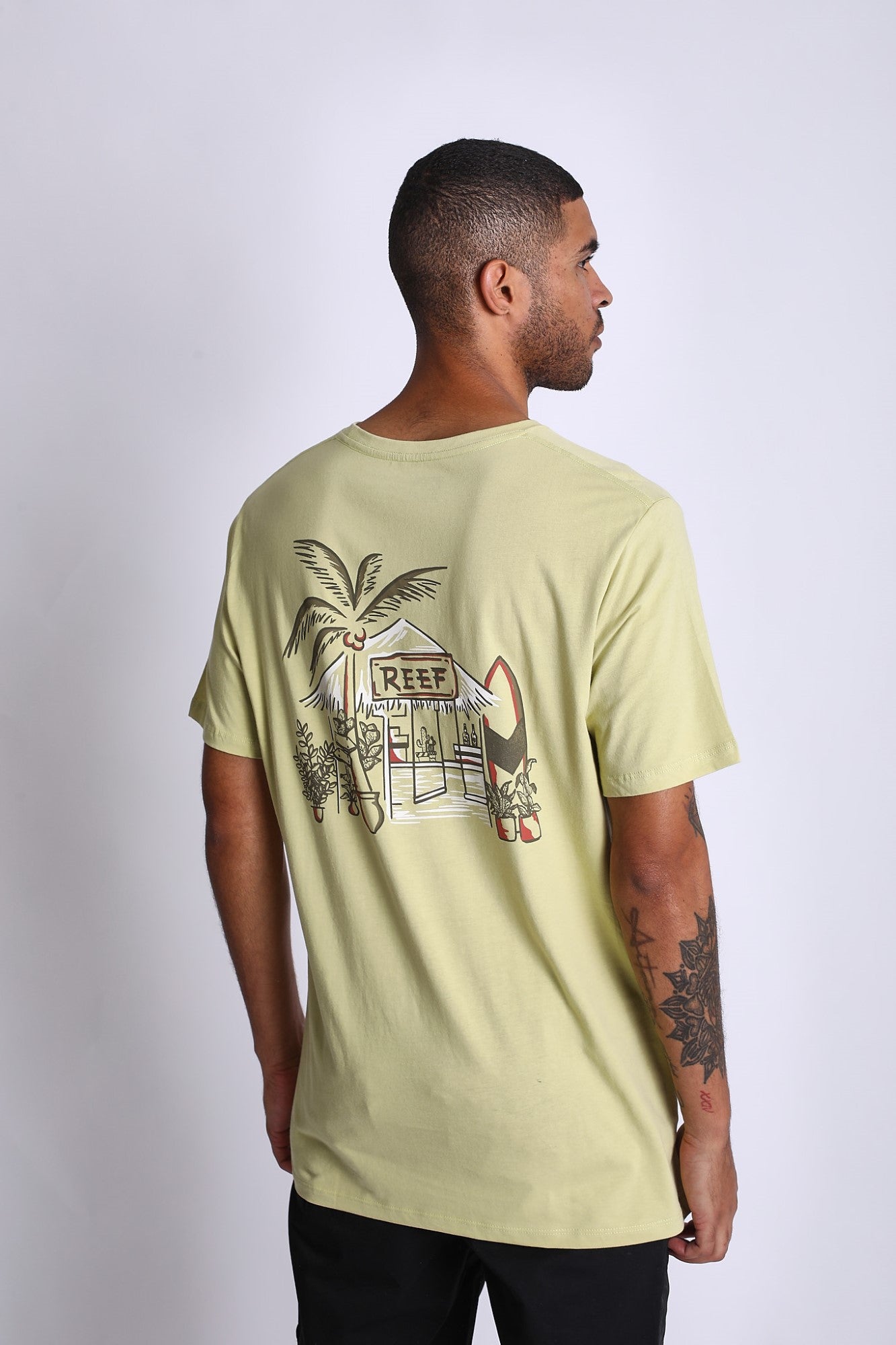 Polo para Hombre REEF SEASONAL REEF SHACKIN TEE WLBW