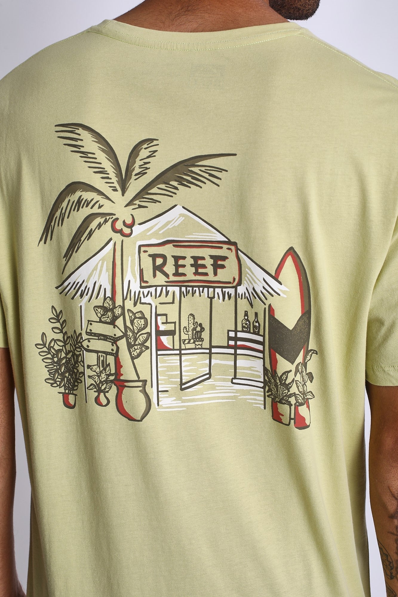Polo para Hombre REEF SEASONAL REEF SHACKIN TEE WLBW
