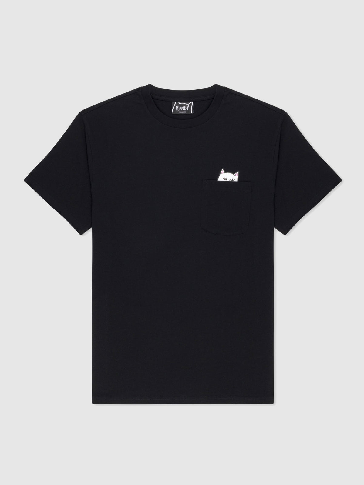 Polo para Hombre RIPNDIP URBAN LORD NERMAL POCKET TEE BLK