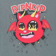 Cargar imagen en el visor de la galería, Polo para Hombre RIPNDIP URBAN DEVIL MONSTER TEE CHAR
