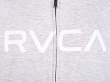 Cargar imagen en el visor de la galería, Polera para Hombre RVCA CON ZIP BIG RVCA HOODIE SILV
