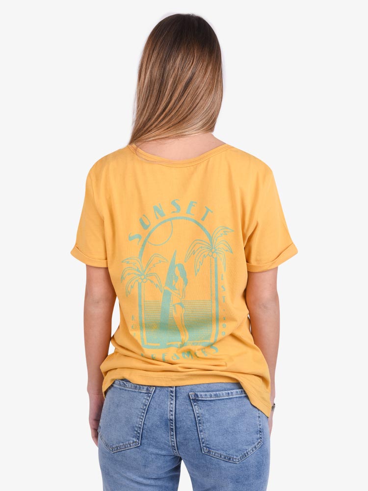 Polo para Mujer ROXY CLASSIC SURFING BABE BBFC2 OCHR