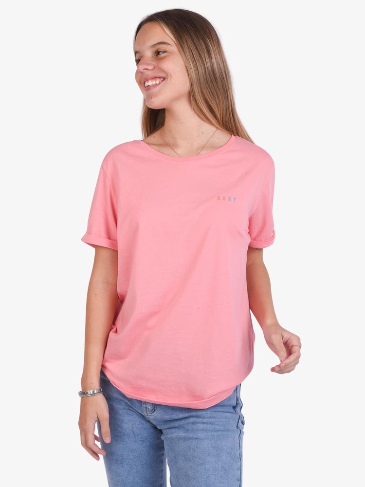 Polo para Mujer ROXY CLASSIC COLORFUL MONSTERA HLMT2 PNK