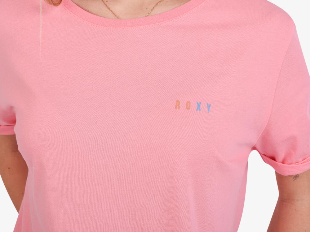 Polo para Mujer ROXY CLASSIC COLORFUL MONSTERA HLMT2 PNK