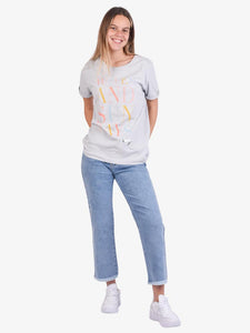 Polo para Mujer ROXY CLASSIC CRYSTAL VISIONS TEE GRCL