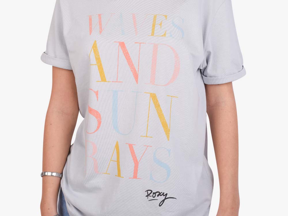 Polo para Mujer ROXY CLASSIC CRYSTAL VISIONS TEE GRCL