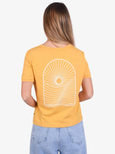 Cargar imagen en el visor de la galería, Polo para Mujer ROXY CROP SUN LINES RSST OCHR
