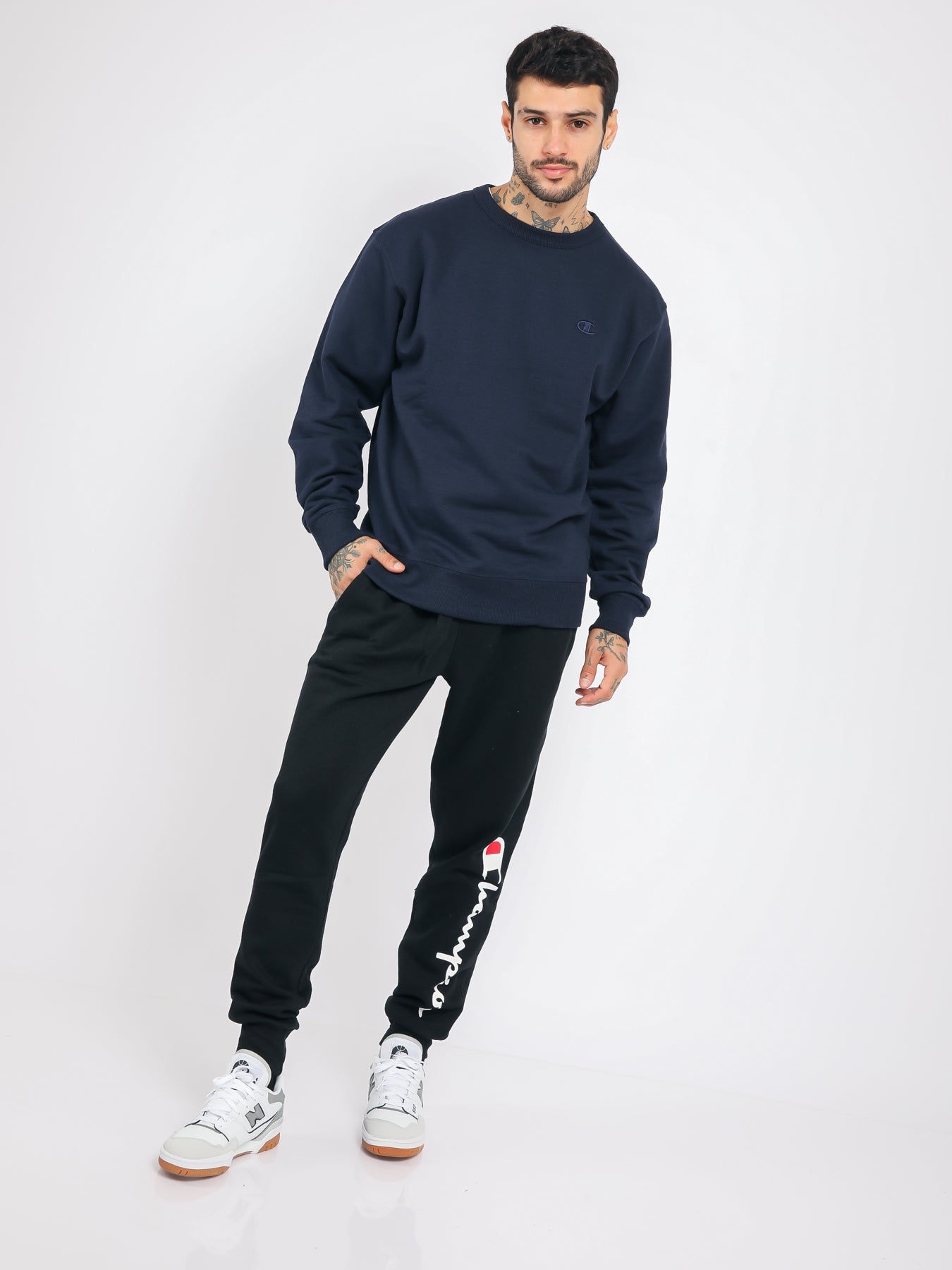 Polera para Hombre CHAMPION S0888407D55 POWERBLEND FLEECE CREW 031