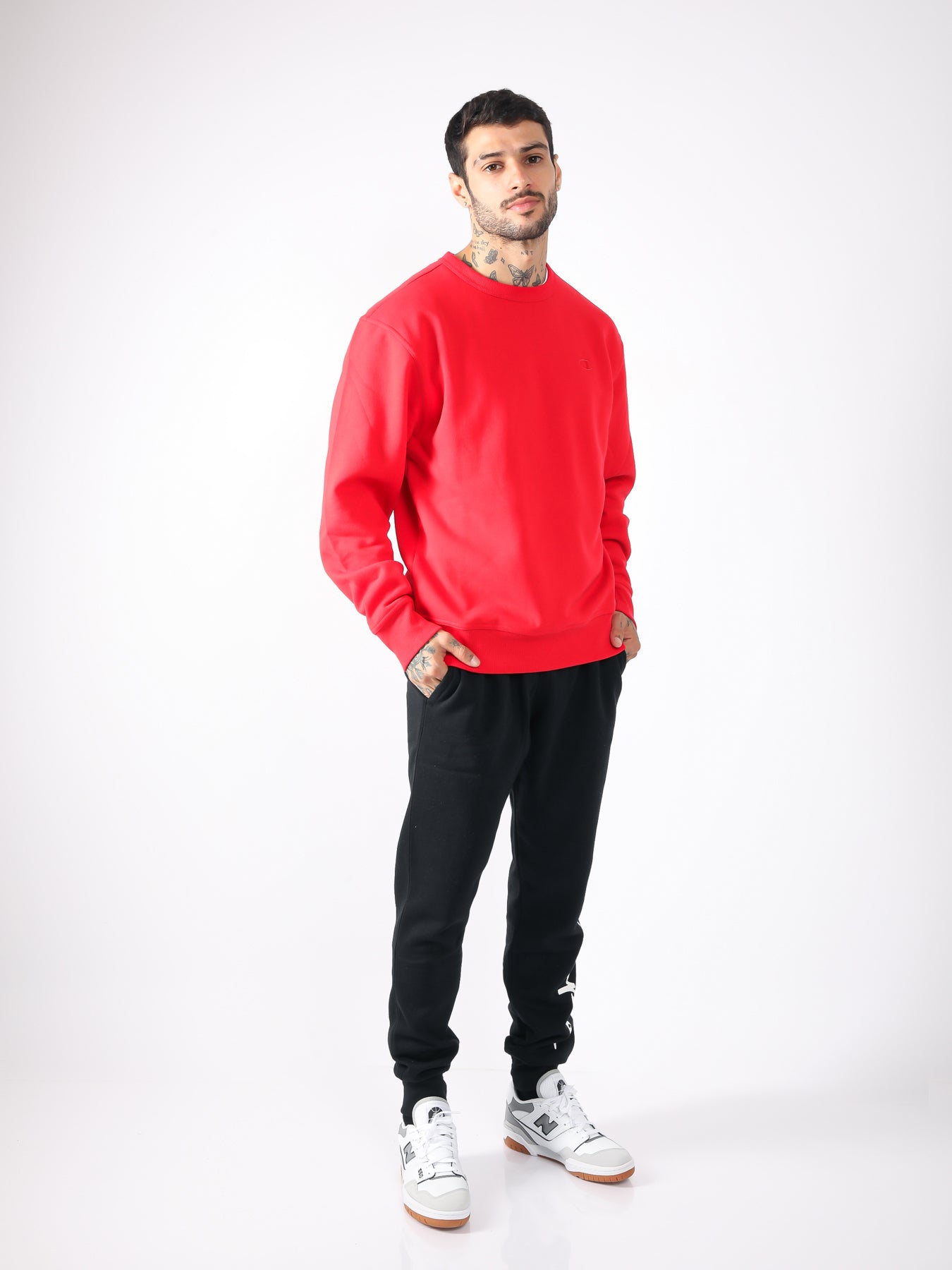 Polera para Hombre CHAMPION S0888407D55 POWERBLEND FLEECE CREW W3J