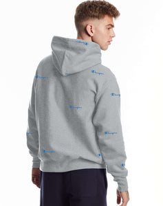 Polera para Hombre CHAMPION S2974549967 REVERSE WEAVE HOODIE SPACED SCRIPT AOP 6FC