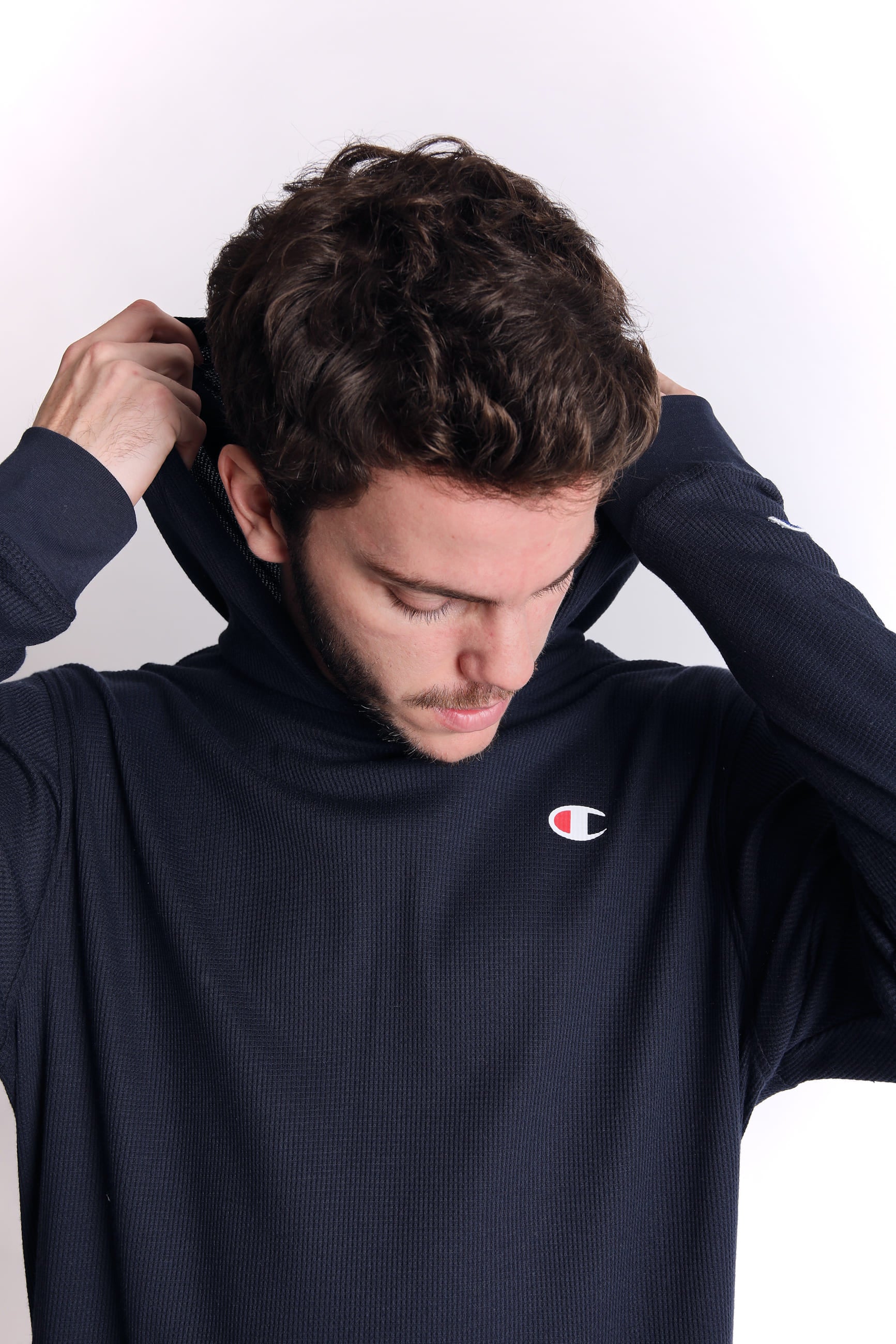 Polera para Hombre CHAMPION S59425586768 WAFFLE HOODIE 031