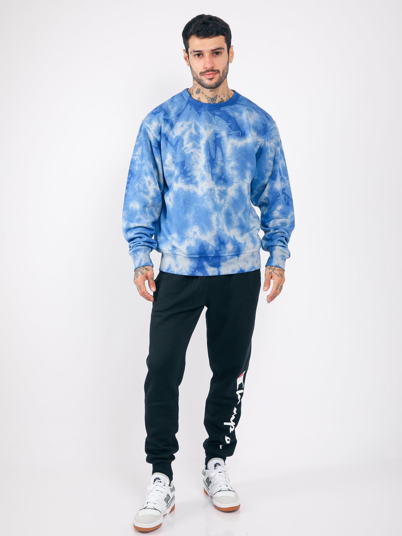 Polera para Hombre CHAMPION S63295586DPA CRUSH DYE FLEECE CREW AOZJ