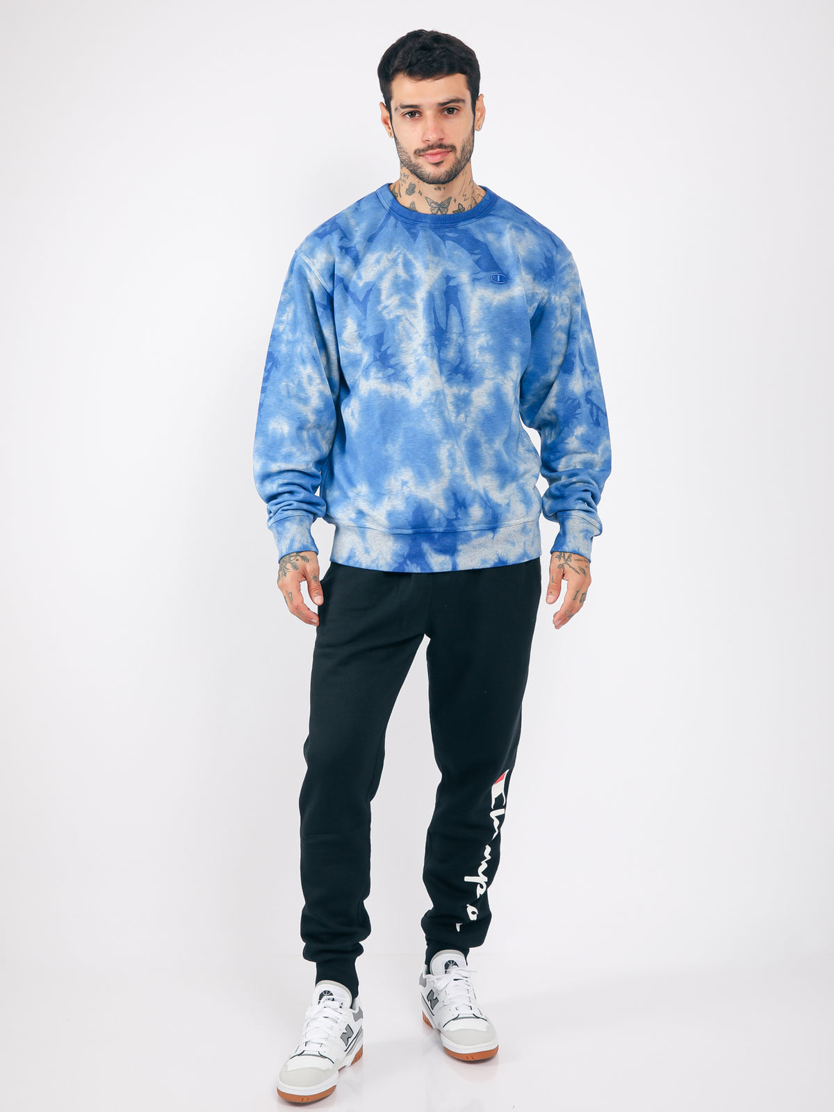 Polera para Hombre CHAMPION S63295586DPA CRUSH DYE FLEECE CREW AOZJ