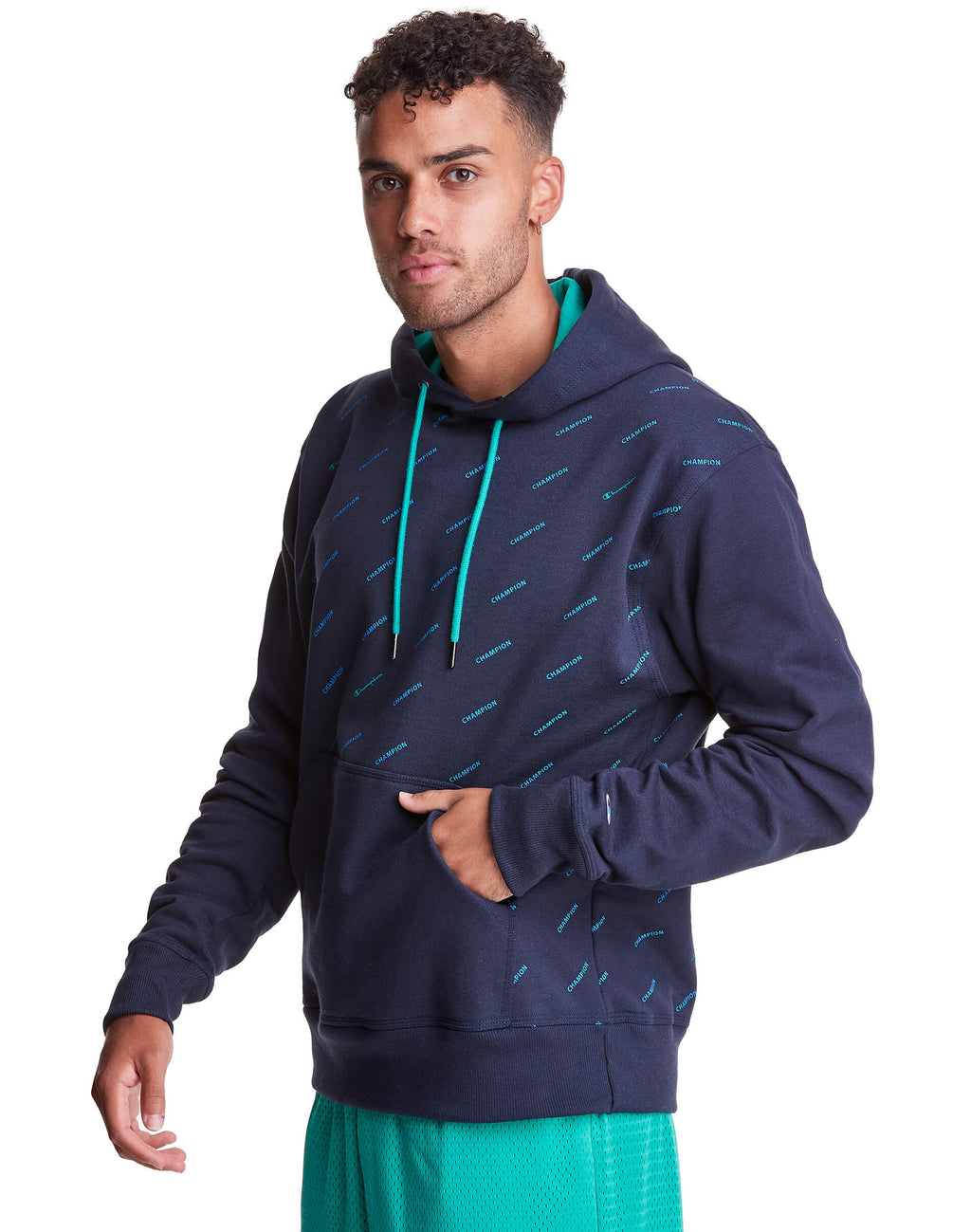 Polera para Hombre CHAMPION S6448P POWERBLEND AOP HOODIE A3CF