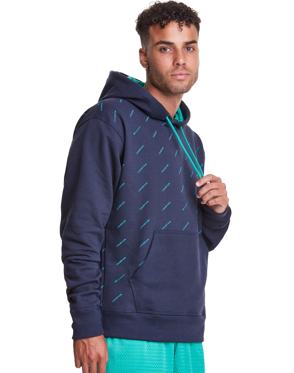 Polera para Hombre CHAMPION S6448P POWERBLEND AOP HOODIE A3CF