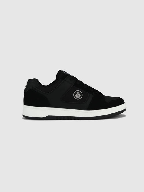 Zapatillas DUNKELVOLK Heritage DVOLK BKW negras con blanco, vista lateral