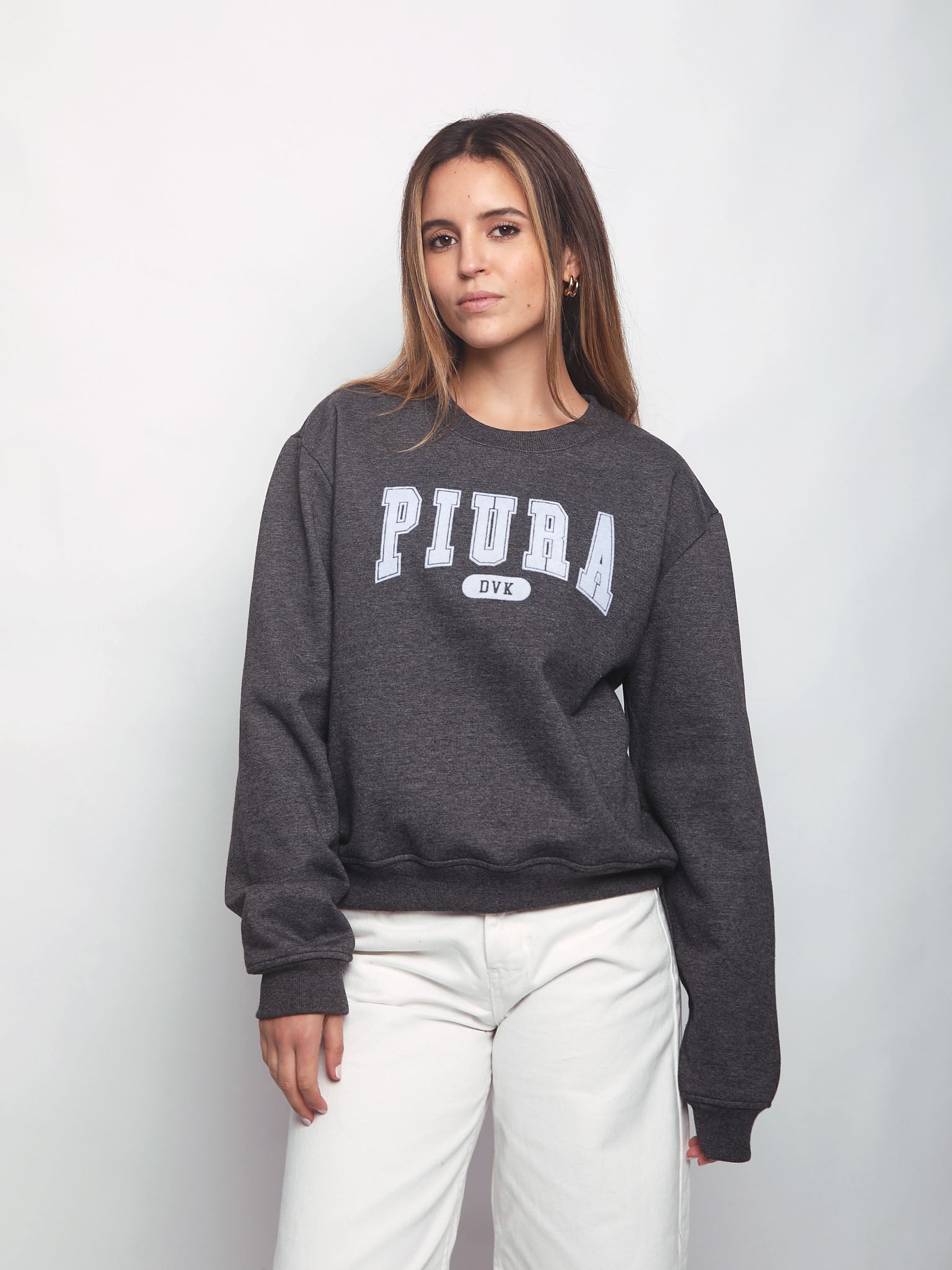 Polera para Mujer DVK SIN ZIP PIURA FLEECE CHR