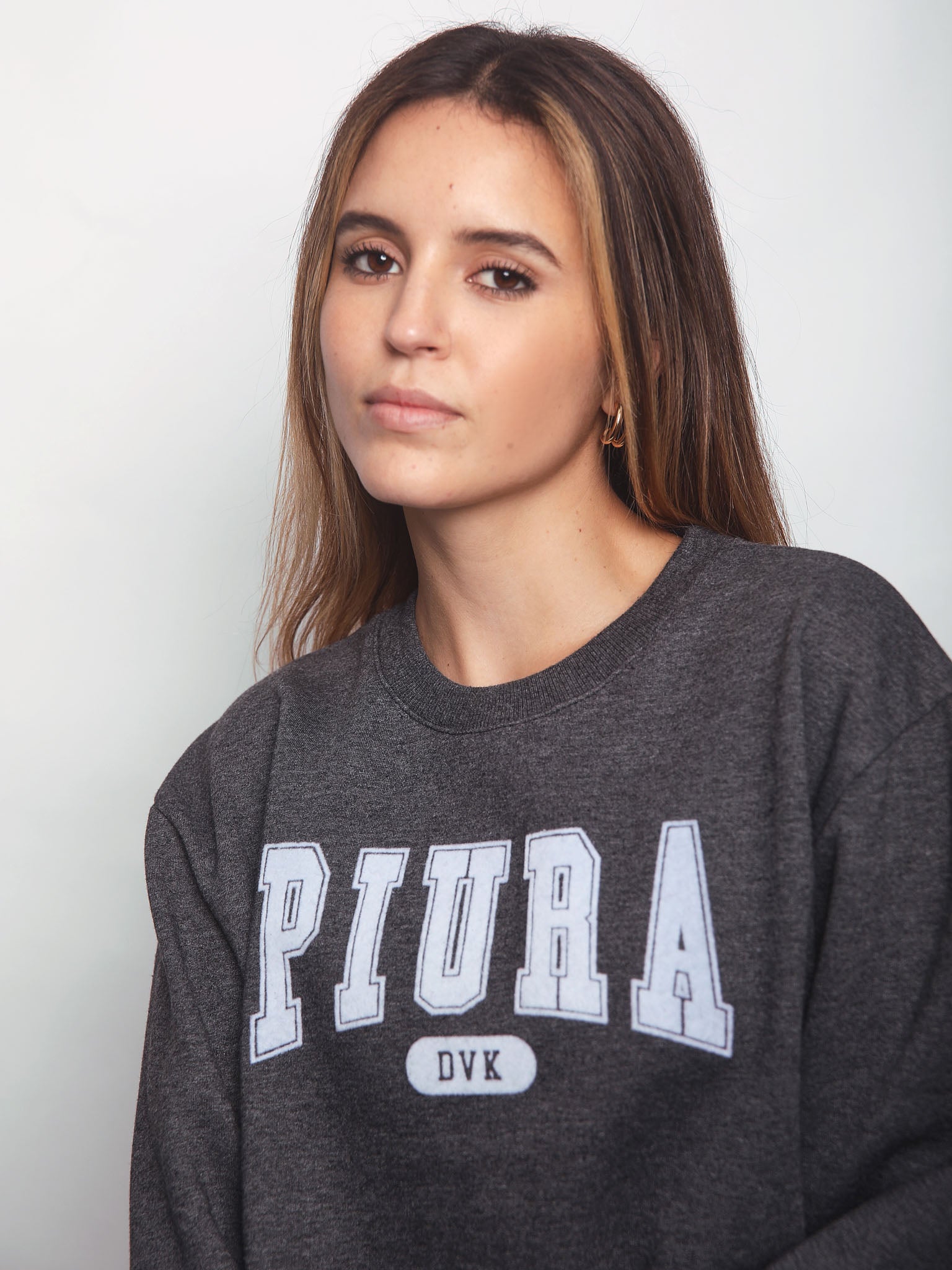 Polera para Mujer DVK SIN ZIP PIURA FLEECE CHR