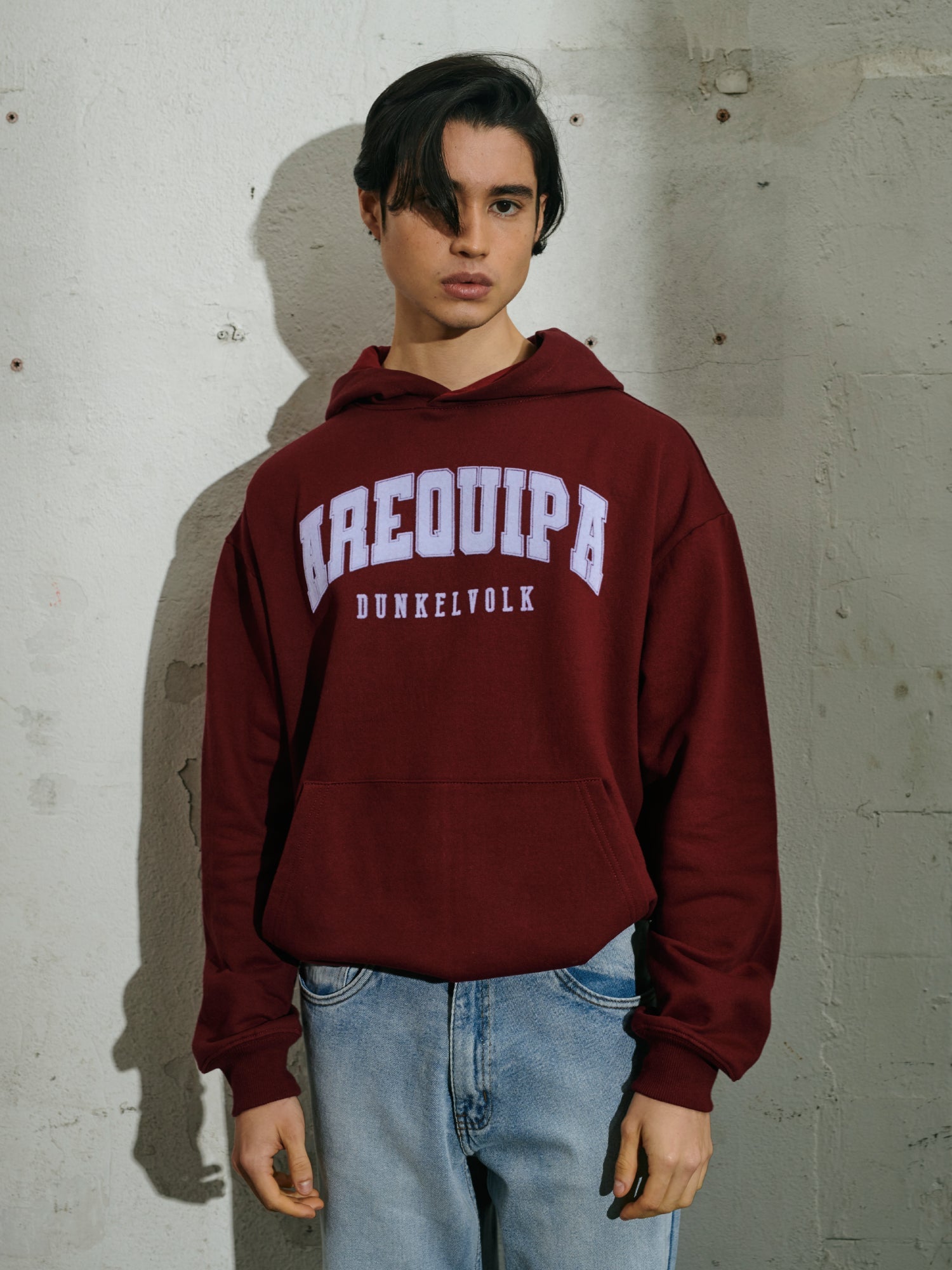 Polera para Hombre DUNKELVOLK HOODIE SIN ZIP AREQUIPA HOODIE BUR