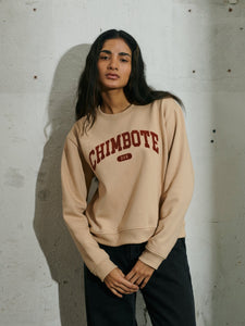 Polera para Mujer DVK SIN ZIP CHIMBOTE FLEECE BGE