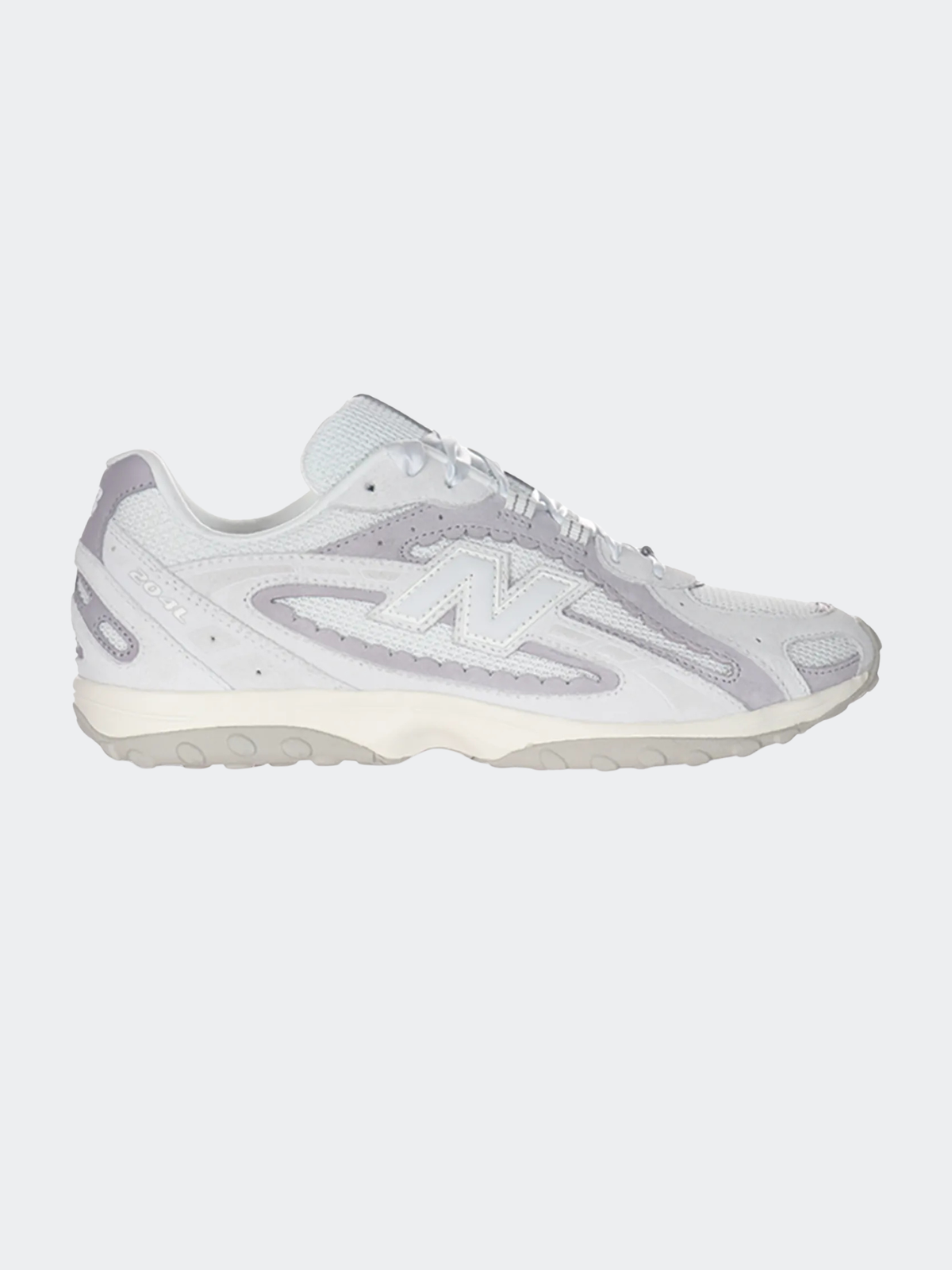 Zapatillas NEW BALANCE 204L grises, vista lateral