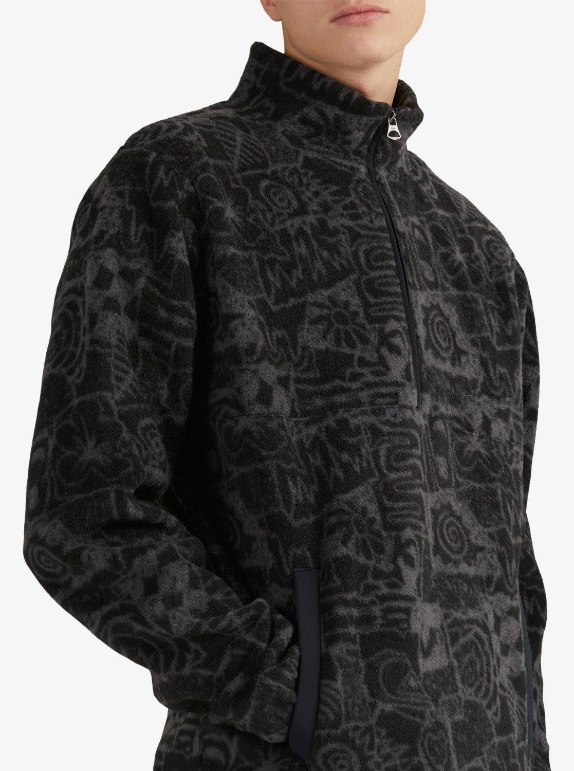 Polera para Hombre QUIKSILVER SIN ZIP SW WAVES POP KVJ0