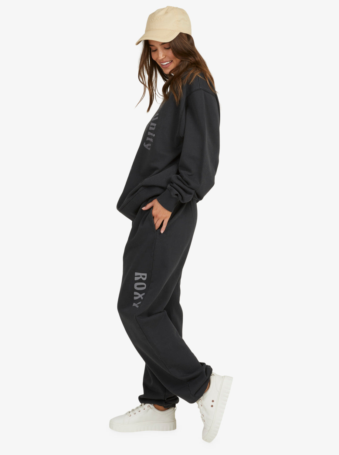Jogger para Mujer ROXY FLEECE MOVE ON UP TRACK PANT KVJ0