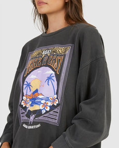 Polera para Mujer ROXY CREW NECK INTO THE NIGHT CREW KVJ0