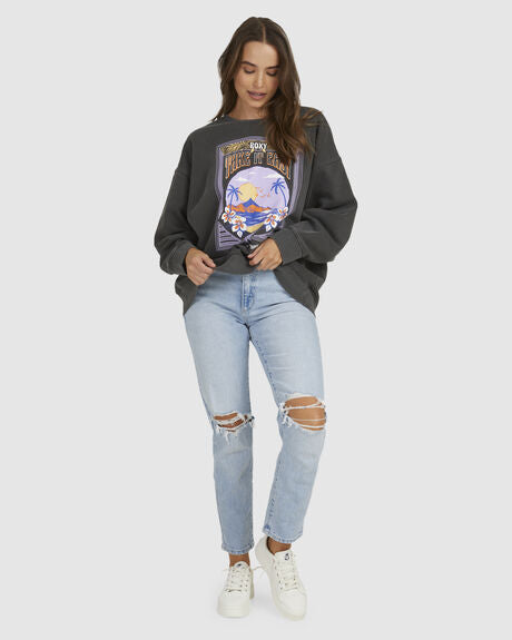 Polera para Mujer ROXY CREW NECK INTO THE NIGHT CREW KVJ0