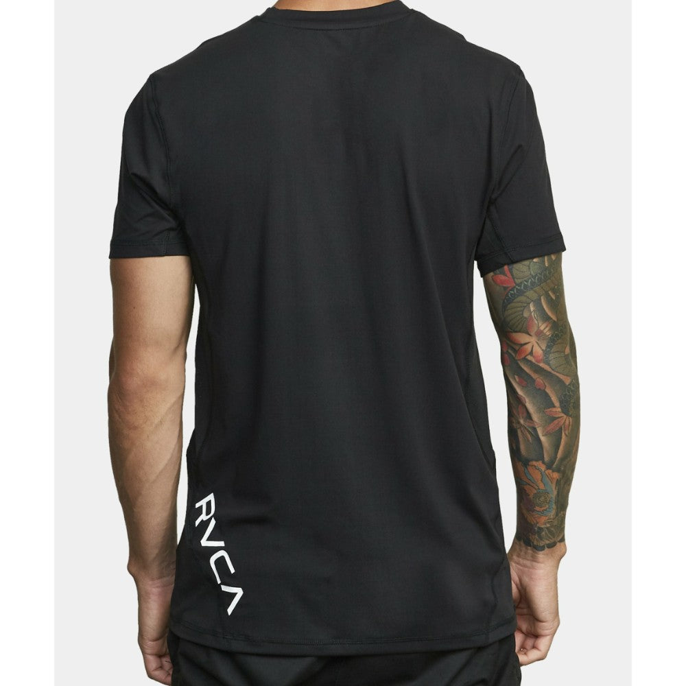 Polo para Hombre RVCA VENT SPORT VENT SS BLK