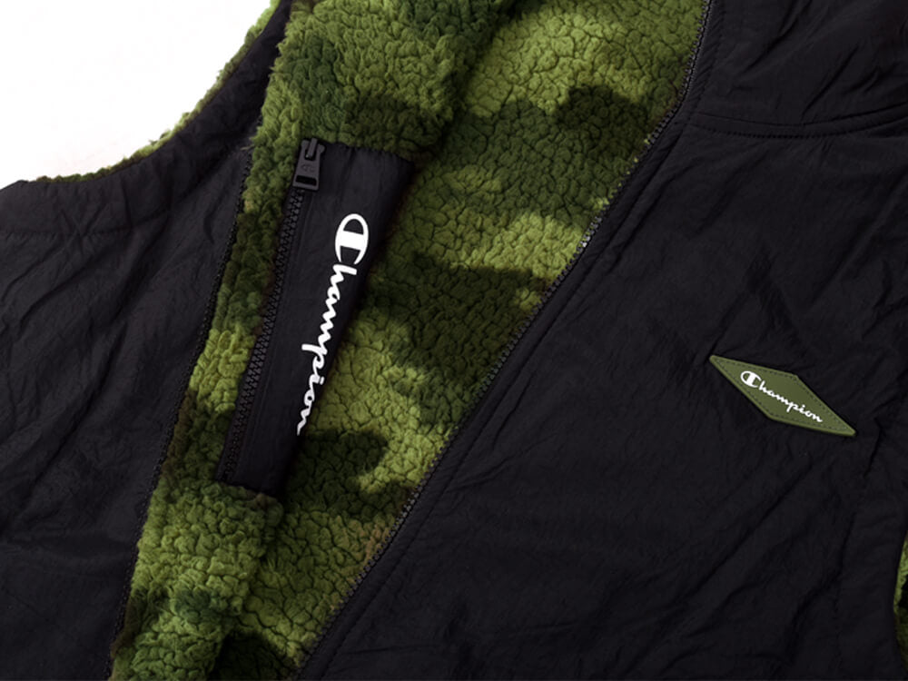 Chaleco para Hombre CHAMPION V9434P586623 AOP REVERSIBLE COZY HIGH AX9F