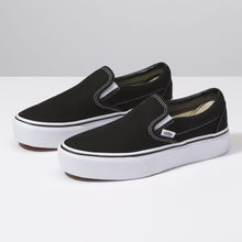 Cargar imagen en el visor de la galería, Zapatillas VANS HERITAGE Classic Slip-On Platform BLK
